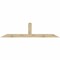 Ekena Millwork Portland Rough Sawn Timber Gable Bracket, Douglas Fir, 108"W x 27"H x 6"D x 6"F, 6/12 Pitch GBW108X27X0606POR00RDF - alternate 1